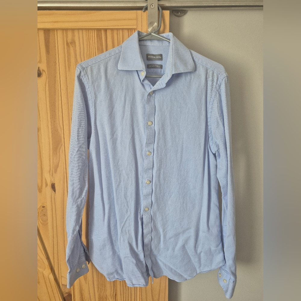 MK Blue Dress Shirt